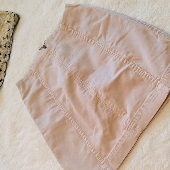 Free People Mini Denim Skirt - Picture 3 of 13